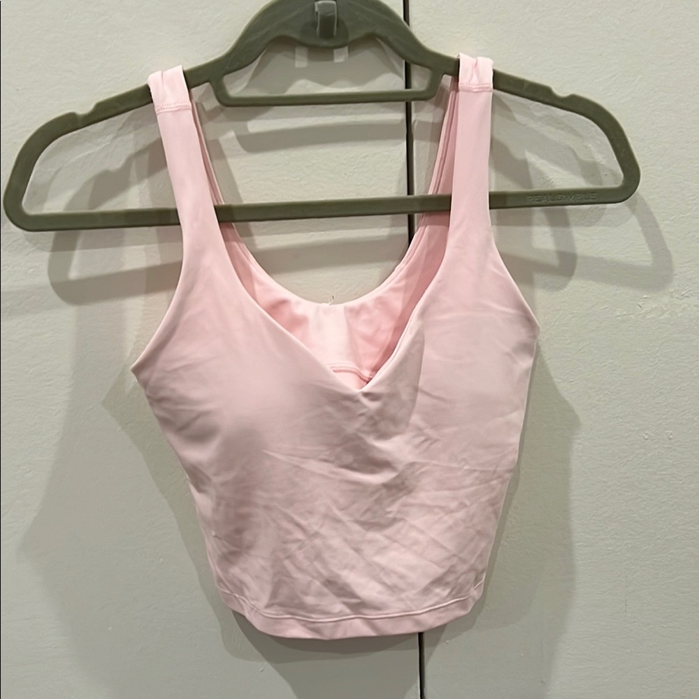Lululemon Cropped Women's Top in Pink Haze